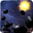 Icoon van programma: Asteroid Belt Live Wallpa…