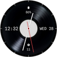 ไอคอนของโปรแกรม: Vinyl Time - watch face