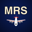 プログラムのアイコン：FLIGHTS Marseille Airport