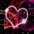 Programikonen: Neon Hearts Live Wallpape…