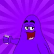 Programikonen: Talking Grimace Shake