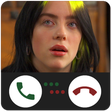 プログラムのアイコン：Fake call from Billie Eli…