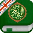 ไอคอนของโปรแกรม: Quran Tajweed: English Ar…