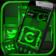 Icoon van programma: Green Light Launcher Them…