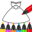Ícone do programa: Coloring and Drawing For …