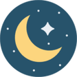 Ikona programu: Night Sun - Easy Dark Mod…