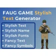 FAUG Stylish Text Generator