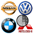 Ikon program: Cars Logo Color by Number…