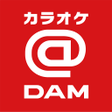 Ikona programu: カラオケ@DAM - カラオケと精密採点