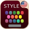 أيقونة البرنامج: Keyboard - Color keyboard…