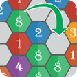プログラムのアイコン：Connect Cells - Hexa Puzz…