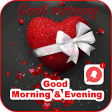 Good Morning  Evening Messages And Images Gif HD