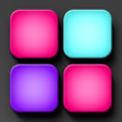 Programikonen: Neon Warp: color puzzle