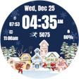 ไอคอนของโปรแกรม: Christmas Digital Watch F…
