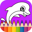 プログラムのアイコン：Painter Kid: Color Animal…