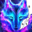 Programikonen: Wolf Coloring Book Color …