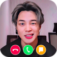 Иконка программы: Park Jimin Video Call and…