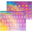 プログラムのアイコン：Rainbow Sky Emoji Gif Key…