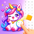 程序图标：Pixel Puff: Color by Numb…