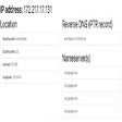 Symbol des Programms: Retrieve IP and DNS infor…
