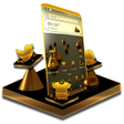 Pictogram van programma: Metallic 3D Theme