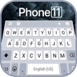 プログラムのアイコン：Silver Phone 11 Pro Keybo…