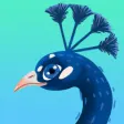 Peacock Darts - Pin the Bird