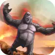 Gorilla Fighting City