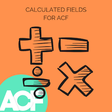程序图标：Calculated fields for ACF