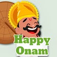 プログラムのアイコン：Onam Stickers 2021