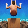 أيقونة البرنامج: Cliff Diving 3D