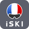 プログラムのアイコン：iSKI France - Ski  Snow