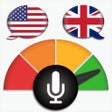 أيقونة البرنامج: Speakometer - Accent Trai…