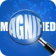 Magnifying glass: Flashlight