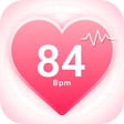 أيقونة البرنامج: Heart Rate Monitor: BP Tr…