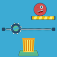 Ícone do programa: Crazy Ball : Falling Chal…
