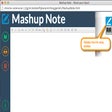 Biểu tượng của chương trình: Mashup Note