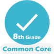 プログラムのアイコン：Grade 8 Common Core Math …