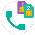 Иконка программы: Dual Sim Dialer and Widge…