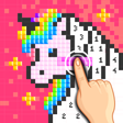 程序图标：Unicorn Pixel - Color by …