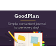 GoodPlan - daily notes as NEW TAB page