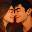 Ícone do programa: Realistic Romantic Sticke…