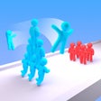 أيقونة البرنامج: Crowd Stack Race 3D