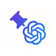 Programın simgesi: PinFlux - Pin ChatGPT Cha…