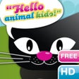 Icon of program: Heydooda The kitty says: Hello animal kids