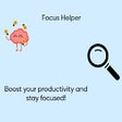 Programikonen: Focus Helper