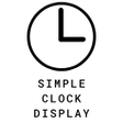Ícone do programa: Simple Clock Display