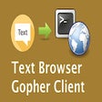 Icoon van programma: Text Browser and Gopher C…