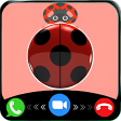 Lady Bug Fake Video Call Simulator