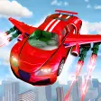 Flying Robot Car Transform Robot: Offline Games